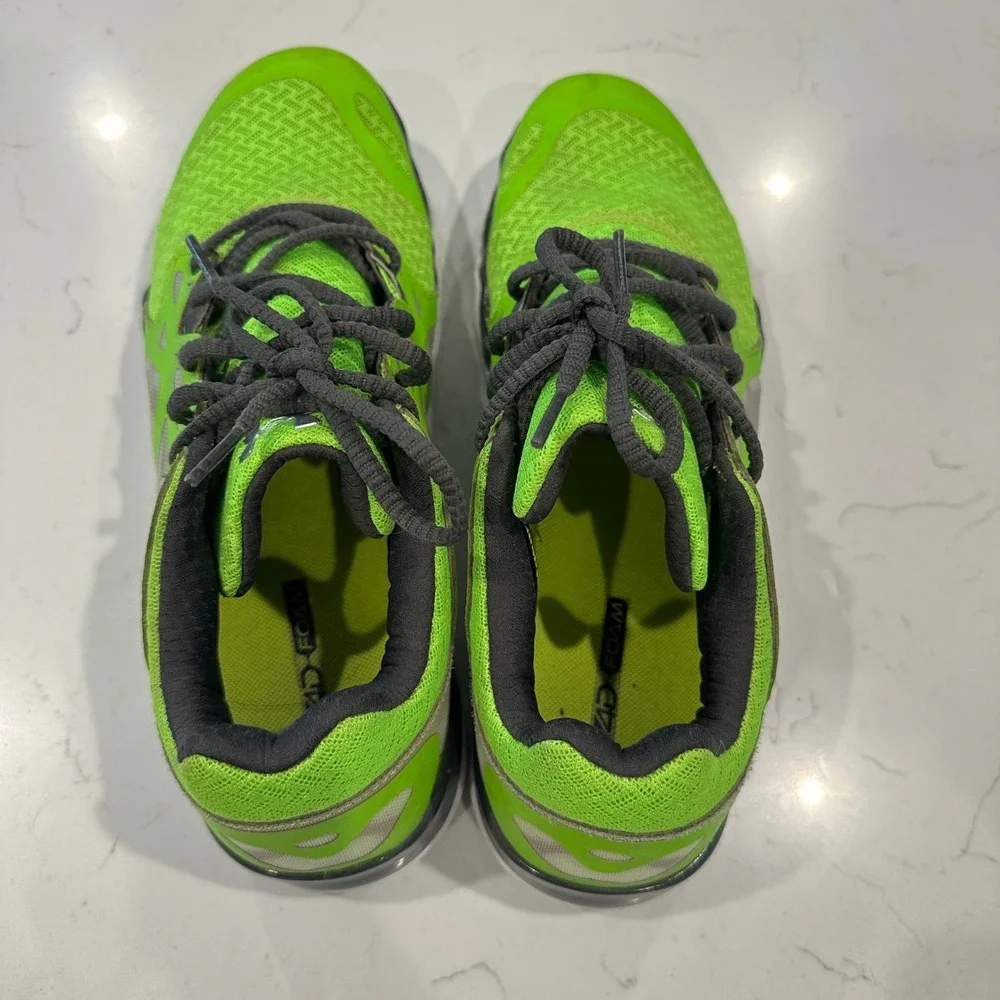 Under Armour Micro G Assert 4 Mens Running Shoes Lime Green 1249942-389 Size 9.5
